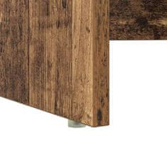 Vidaxl Miza s shrambnim prostorom Star les 120.5 x 44 x 88.5 cm