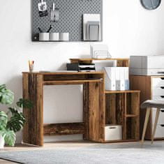 Vidaxl Miza s shrambnim prostorom Star les 120.5 x 44 x 88.5 cm