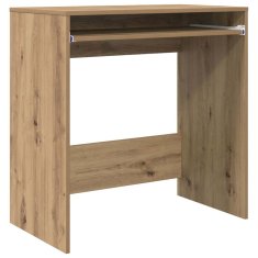 Vidaxl Miza s polico artisan hrast 77,5 x 43 x 79 cm Konstruiran les