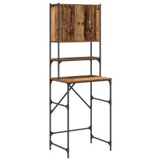 Vidaxl omara za pralni stroj Stari les 68x48,5x194 cm