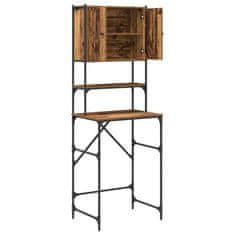 Vidaxl Omara za pralni stroj Star les 68 x 48,5 x 194 cm