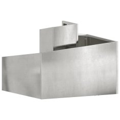 Vidaxl Vrtni Pladenj 60x60x50 cm iz Nerjavečega Jekla