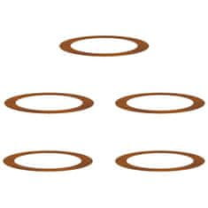 Vidaxl Corten jekleni sadilnik Corten jeklo Velik Cvetlična korita