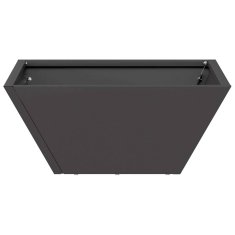 Vidaxl Plastična rastlinjak 5 pcs Črna 35 x 35 x 15 cm Jeklo