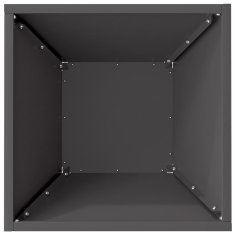 Vidaxl Plastična rastlinjak 5 pcs Črna 35 x 35 x 15 cm Jeklo