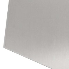 Vidaxl Vrtni steber za rože z posodo 35x35x73 cm iz nerjavnega jekla