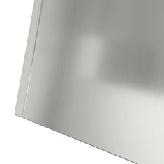 Vidaxl Vrtni stebrički za rastline, 2 kosa z posodo 40x40x100 cm, iz pocinkanega jekla.