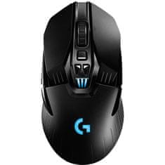 Brio Brezžična igralna miška Logitech G903, črna