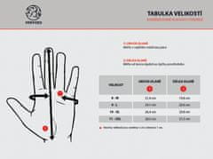 Rukavice moto FREERIDE šedé M