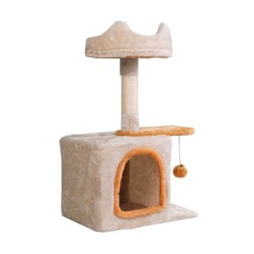 Aga Praskalnik za mačke 42x30x70 cm Bež