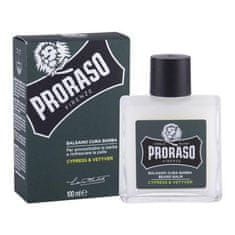 Proraso Cypress & Vetyver Beard Balm balzam za brado z vonjem ciprese in vetivera 100 ml