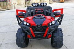 shumee AUTO BUGGY PERFOMANCE RDEČ NA BATERIJE, MOČAN, VAREN RDEČ