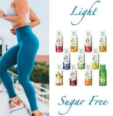 shumee x lahki - z nizko vsebnostjo ogljikovih hidratov - fitnes sirup FruttaMax | brez sladkorja | s stevio | 50–60 % sadnega deleža (2 x 500 ml) (2 x lahki sirup z limono in radlerjem)