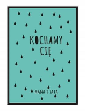 shumee PLAKAT ZA SLIKE V OKVIRJU 33x43 cm Obožujem P084