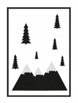 shumee PLAKAT V OKVIRJU 33x43 cm Gore P044