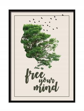 shumee SLIKA, PLAKAT V OKVIRJU 33x43 cm Brezplačno P514