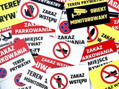 shumee Znak za prepoved parkiranja 20x30 cm PVC T040