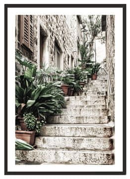 shumee PLAKAT ZA SLIKE V OKVIRJU 53x73 cm Boho P2186