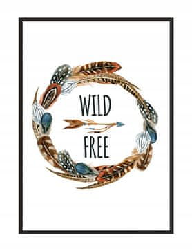 shumee PLAKAT ZA SLIKE V OKVIRJU 53x73 cm Divji P1001