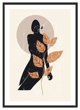 shumee PLAKAT ZA SLIKE V OKVIRJU 53x73 cm Boho P2211