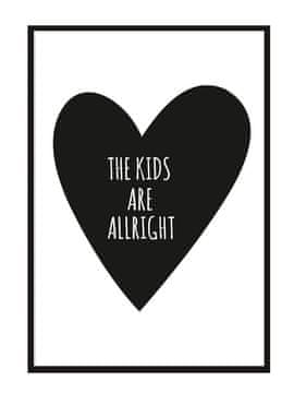 shumee SLIKOVNI PLAKAT V OKVIRJU A4 cm Kids PD020