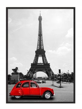 shumee PLAKAT V OKVIRJU 33x43 cm Pariz P941