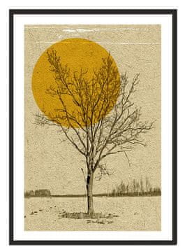 shumee PLAKAT ZA SLIKE V OKVIRJU 53x73 cm Boho P2226