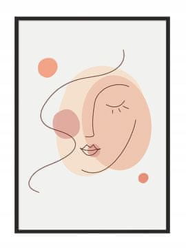 shumee PLAKAT ZA SLIKE V OKVIRJU 53x73 cm Ženski Valentinovo P723