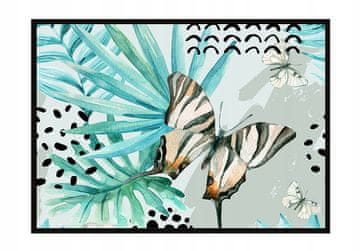 shumee PLAKAT ZA SLIKE V OKVIRJU 53x73 cm Metulj P1005