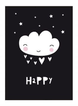 shumee PLAKAT V OKVIRJU 33x43 cm Happy Scandi PD344