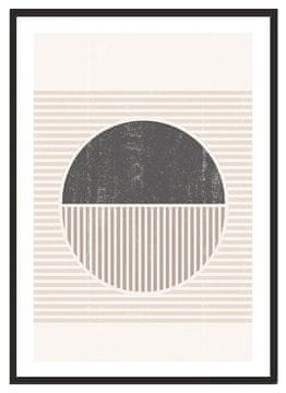 shumee PLAKAT ZA SLIKE V OKVIRJU 53x73 cm Boho P2112