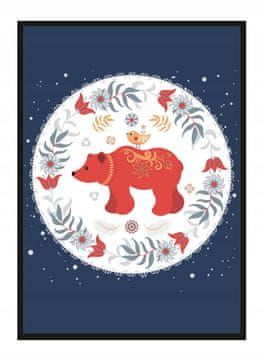 shumee PLAKAT ZA SLIKE V OKVIRJU 33x43 cm Pravljica o medvedku PD308