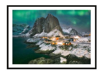 shumee PLAKAT V OKVIRJU 53x73 cm Norveška P2281