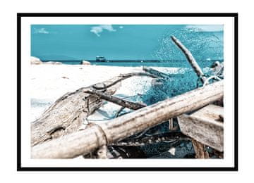 shumee PLAKAT V OKVIRJU 33x43 cm Morje P2264