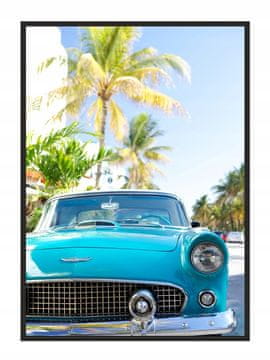 shumee PLAKAT V OKVIRJU 53x73 cm Auto P694