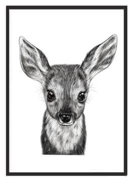shumee PLAKAT ZA SLIKE V OKVIRJU 33x43 cm Jelen P2305