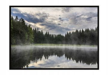 shumee PLAKAT ZA SLIKE V OKVIRJU 53x73 cm Jezero P1008