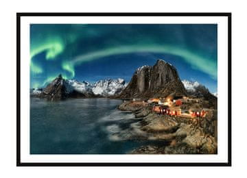 shumee PLAKAT V OKVIRJU 53x73 cm Norveška P2282