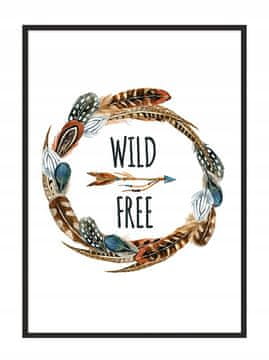 shumee PLAKAT V OKVIRJU A4 cm Wild PD280