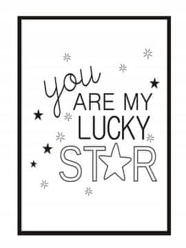 shumee PLAKAT ZA SLIKE V OKVIRJU A4 cm Star PD014