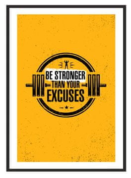 shumee SLIKOVNI PLAKAT V OKVIRJU 33x43 cm Strong P2013