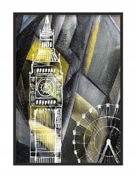 shumee PLAKAT V OKVIRJU 53x73 cm London P1083
