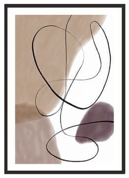 shumee PLAKAT ZA SLIKE V OKVIRJU 53x73 cm Boho P2192