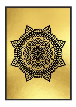 shumee ZLATI POSTERS slike kovinska slika 73x53 ZP026