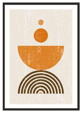 shumee PLAKAT ZA SLIKE V OKVIRJU 53x73 cm Boho P2193