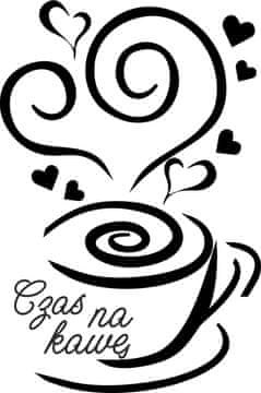 shumee NALEPKE ZA KUHINJO nalepka za skodelico kave srce 100 x 50 cm G251