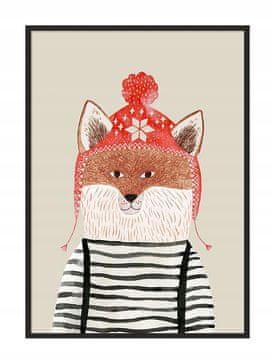 shumee PLAKAT ZA SLIKE V OKVIRJU 33x43 cm Lisek PD265