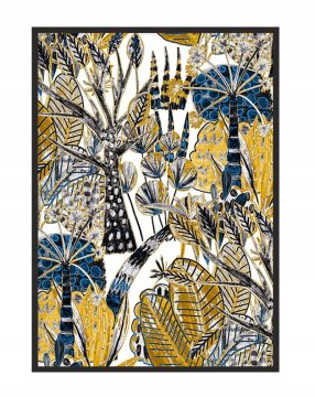 shumee PLAKAT V OKVIRJU 33x43 cm Drevesa P1111