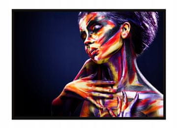 shumee PLAKAT ZA SLIKOVNO PLAKATNO OBLIKO V OKVIRJU 53x73 cm Dekle P1587