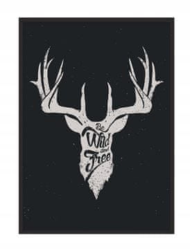 shumee PLAKAT ZA SLIKE V OKVIRJU 33x43 cm Jelen P1656